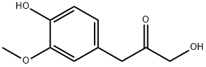 1-羟基-3-(4-羟基-3-甲氧基苯基)丙烷-2-酮, 4899-74-5, 结构式