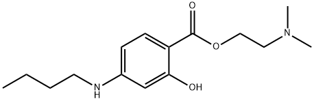 Hydroxytetracaine Structure