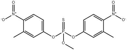 O-Methyl O,O-bis(3-methyl-4-nitrophenyl) phosphorothioate|