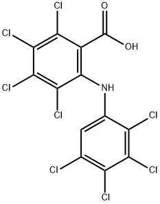 4901-56-8 Anthranilic  acid,  3,4,5,6-tetrachloro-N-(2,3,4,5-tetrachlorophenyl)-  (7CI,8CI)