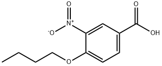 4-Butoxy-3-nitrobenzoic acid Structure