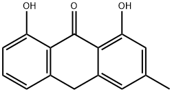 CHRYSAROBIN CRUDE FROM GOA POWDER Struktur