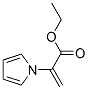 1H-Pyrrole-1-aceticacid,alpha-methylene-,ethylester(9CI) Structure