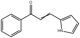 1-PHENYL-3-(1H-PYRROL-2-YL)-PROPENONE 化学構造式