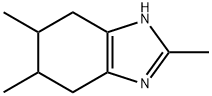 1H-Benzimidazole,  4,5,6,7-tetrahydro-2,5,6-trimethyl- 结构式