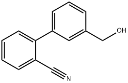 3-(2-Cyanophenyl)benzyl alcohol Struktur