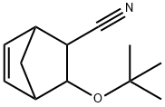 Bicyclo[2.2.1]hept-5-ene-2-carbonitrile, 3-(1,1-dimethylethoxy)- (9CI) Structure