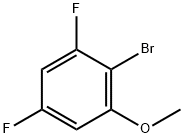2-broMo-1,5-difluoro-3-Methoxybenzene Structure