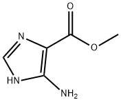 1H-咪唑-4-羧酸,5-氨基-甲基酯(9CI),4919-00-0,结构式