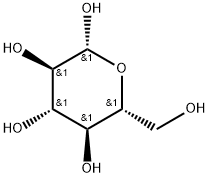 BETA-D-葡萄糖,492-61-5,结构式