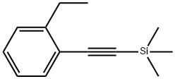 Silane, [(2-ethylphenyl)ethynyl]trimethyl- (9CI) Struktur
