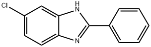 6-氯-2-苯基苯并咪唑,4926-65-2,结构式