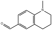 1-METHYL-1,2,3,4-TETRAHYDRO-QUINOLINE-6-CARBALDEHYDE Structure