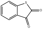 1-苯并噻吩-2,3-二酮 结构式