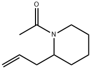 Piperidine, 1-acetyl-2-(2-propenyl)- (9CI) Struktur