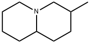 Octahydro-3-methyl-2H-quinolizine Struktur
