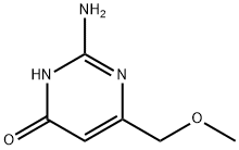 4(1H)-Pyrimidinone, 2-amino-6-(methoxymethyl)- (9CI),494202-82-3,结构式