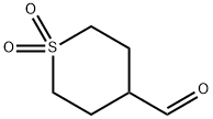 四氢-2H-硫代吡喃-4-羧醛 1,1-二氧化物, 494210-61-6, 结构式