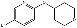 5-Bromo-2-(tetrahydropyran-4-yloxy)pyridine