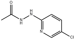 Acetic  acid,  2-(5-chloro-2-pyridinyl)hydrazide 结构式