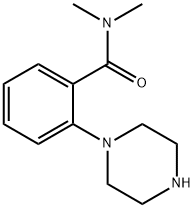 N,N'-二甲基-2-(哌嗪-1-基)苯甲酰胺草酸酯,494782-69-3,结构式