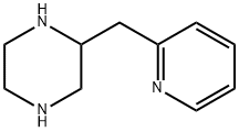 Piperazine, 2-(2-pyridinylmethyl)- (9CI) 化学構造式