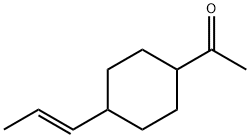 Ethanone, 1-[trans-4-(1E)-1-propenylcyclohexyl]- (9CI),494840-36-7,结构式