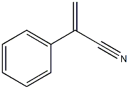 2-苯基丙烯腈,495-10-3,结构式