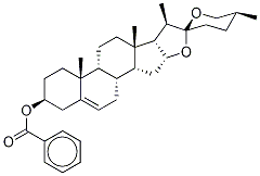 3-O-Benzoyl Diosgenine, 4952-68-5, 结构式