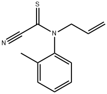 o-Formotoluidide,  N-allyl-1-cyanothio-  (7CI,8CI)|