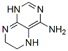 4-Pteridinamine,1,5,6,7-tetrahydro-(9CI) Structure