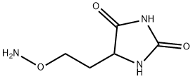 2,4-Imidazolidinedione, 5-[2-(aminooxy)ethyl]- (9CI) Structure