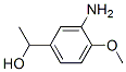 Benzenemethanol, 3-amino-4-methoxy-alpha-methyl- (9CI) Struktur