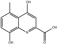 2-Quinolinecarboxylic acid, 4,8-dihydroxy-5-methyl- (9CI),495408-59-8,结构式