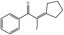 Ethanone, 2-cyclopentylidene-2-fluoro-1-phenyl- (9CI),495418-36-5,结构式