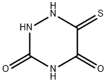 6-硫氧代-1,2,4-三嗪-3,5-二酮, 4956-13-2, 结构式