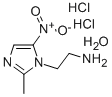 1-(2-氨乙基)-2-甲基-5-硝基咪唑 二盐酸盐,49575-10-2,结构式