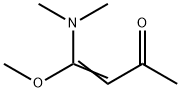 4-(ジメチルアミノ)-4-メトキシ-3-ブテン-2-オン 化学構造式