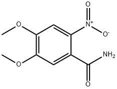 3,4-DIMETHOXY-6-NITROBENZAMIDE|4,5-二甲氧基-2-硝基苯甲酰胺