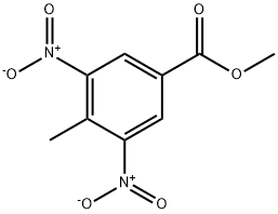 4-METHYL-3,5-DINITRO METHYL BENZOATE Struktur