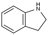 吲哚啉, 496-15-1, 结构式