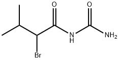 ブロムワレリル尿素 化学構造式