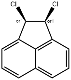 (1R,2S)-1,2-ジクロロアセナフテン 化学構造式
