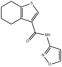 벤조[b]티오펜-3-카르복스아미드,4,5,6,7-테트라히드로-N-3-이속사졸릴-(9Cl)