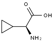 L-Cyclopropylglycine Struktur