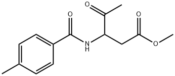 메틸3-[(4-메틸벤조일)아미노]-4-옥소펜타노에이트