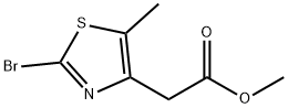 496062-15-8 4-Thiazoleaceticacid,2-bromo-5-methyl-,methylester(9CI)