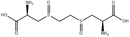ALANINE, 3,3'-[1,2-ETHANEDIYLBIS(SULFINYL)]BIS- 化学構造式