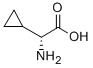 D-Cyclopropylglycine Struktur