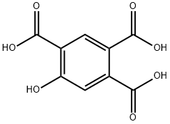 5-HYDROXYBENZENE-1,2,4-TRICARBOXYLIC ACID Struktur